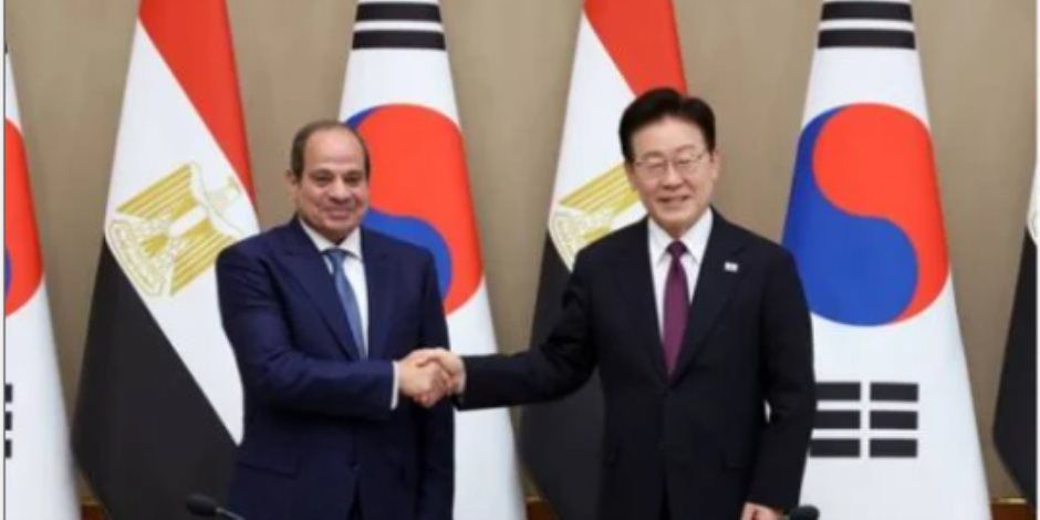 هيئة الإذاعة الكورية الجنوبية تلقى الضوء على زيارة الرئيس السيسى إلى سول