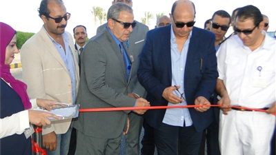 بتكلفة 5 ملايين جنيه.. مطار مرسى علم يفتتح بوابة مهبط الطائرات الجديدة..صور