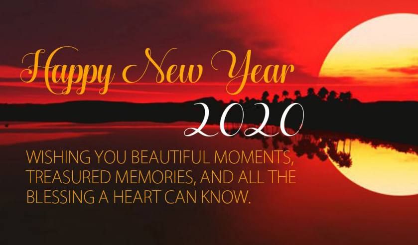 صور ورسائل تهنئة بالعام الميلادي الجديد Happy New Year 2020 بطاقات السنة الجديدة تهنئة الأهل...