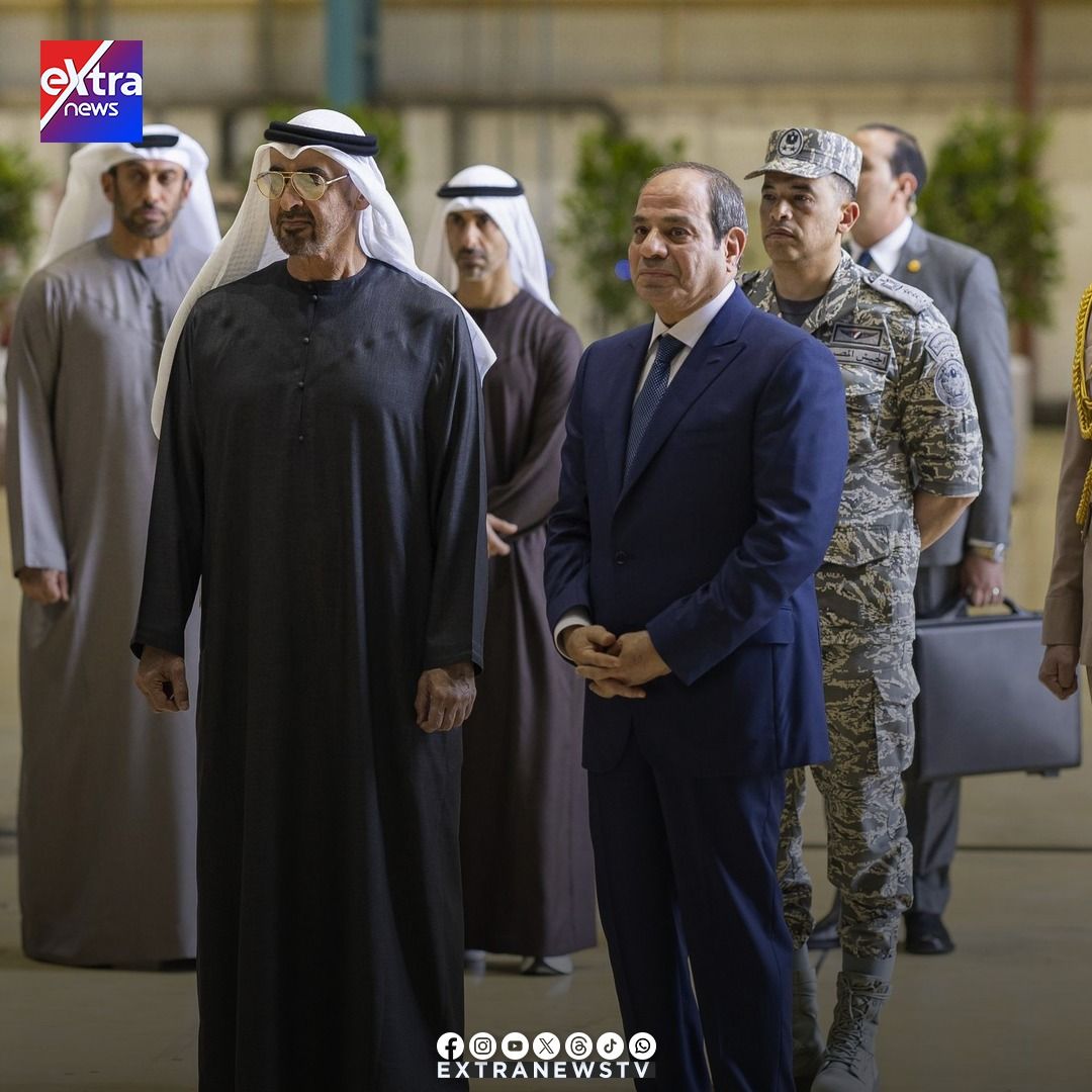 الرئيس السيسي يتفقد القوات المصرية في الإمارات خلال زيارة أخوية (فيديو وصور)