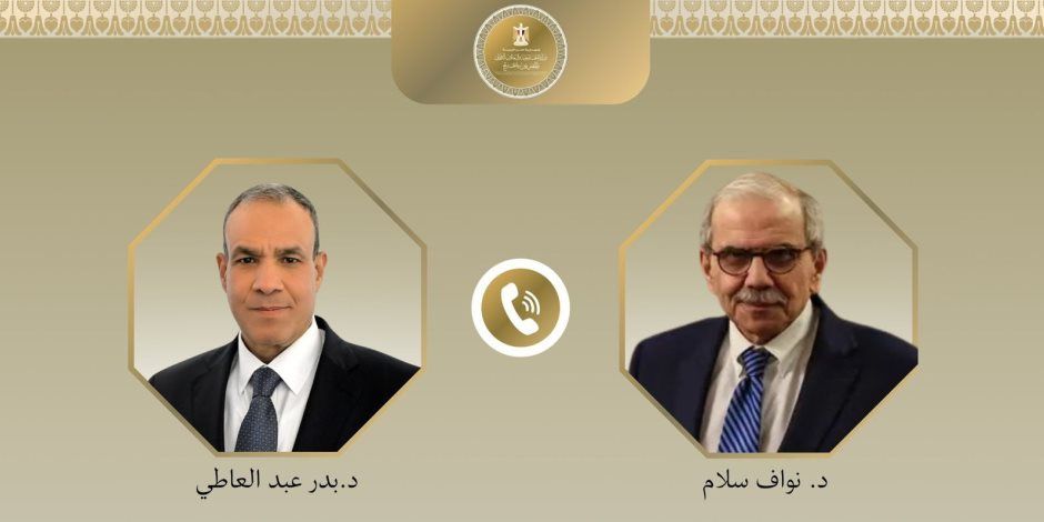 وزير الخارجية ورئيس الوزراء اللبناني يبحثان هاتفيا العلاقات الثنائية وتطورات الأوضاع فى لبنان والمنطقة