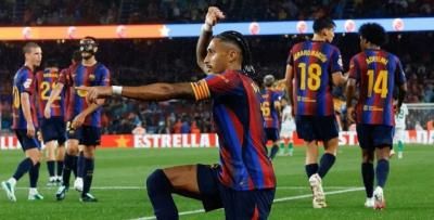 طوفان برشلونة يُغرق راسينغ بسباعية
