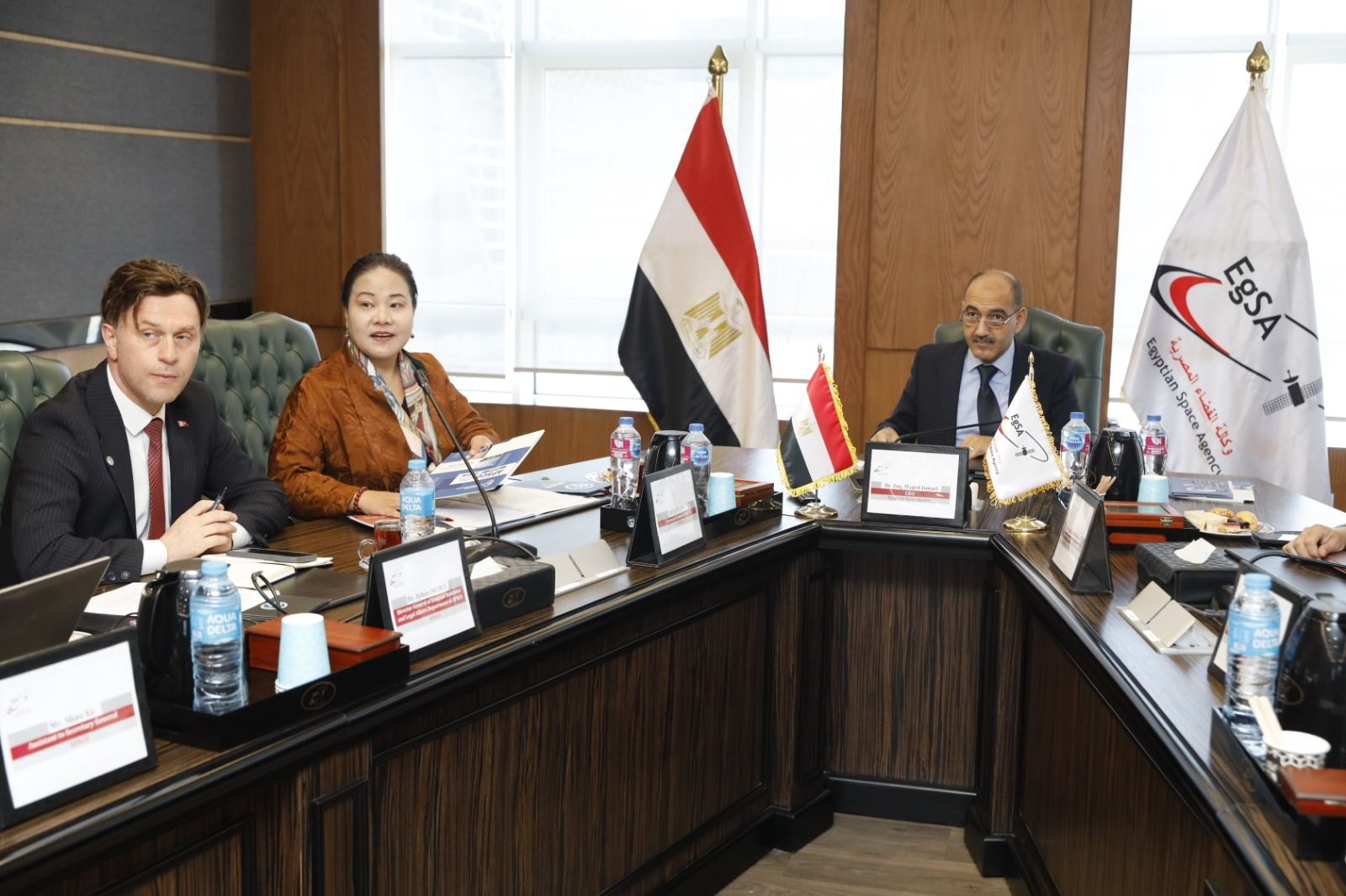 وكالة الفضاء المصرية تستقبل وفدًا من منظمة التعاون الفضائي لآسيا والمحيط الهادئ (صور)
