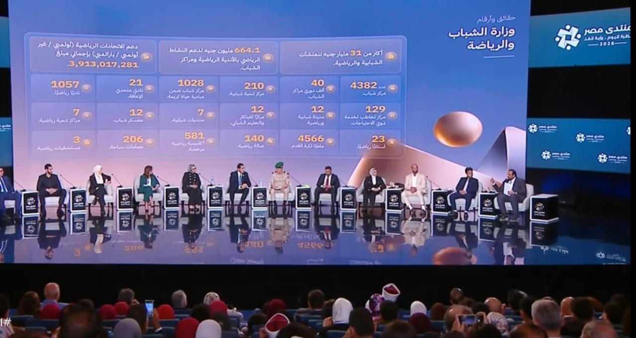 خلال منتدى مصر 2026.. وزير الشباب يكشف خطة اكتشاف المواهب وتوسيع فرص الرياضة وتمكين الشباب