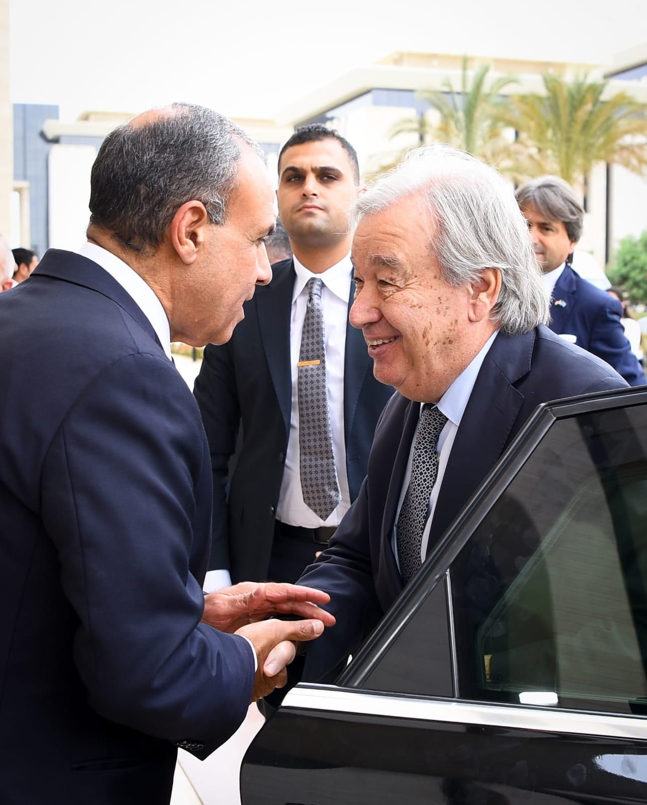 الأمين العام للأمم المتحدة يؤكد أهمية دور مصر باعتبارها حجر الزاوية للاستقرار في الشرق الأوسط
