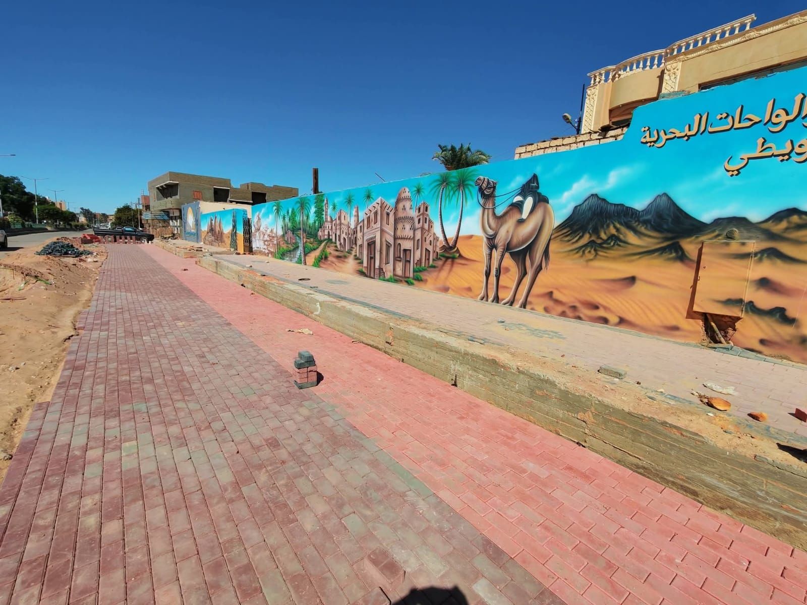 محافظ الجيزة: انتهاء تطوير شوارع منطقة البنك الزراعي والمركز التكنولوجي بالباويطي