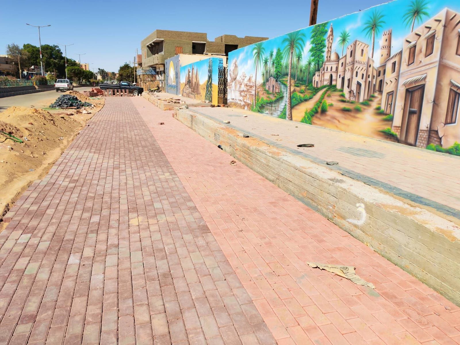محافظ الجيزة: انتهاء تطوير شوارع منطقة البنك الزراعي والمركز التكنولوجي بالباويطي