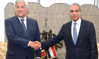انعقاد الدورة الأولي للجنة العليا المشتركة المصرية الإيطالية بالقاهرة برئاسة وزيري خارجية البلدين