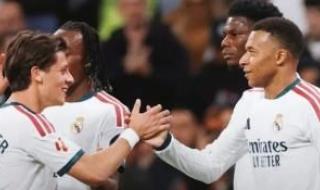 رباعية ريال مدريد تعيده ثالثاً في الليغا