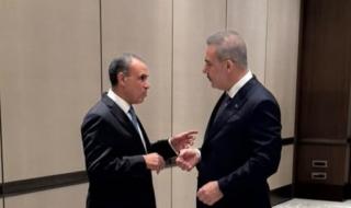 وزير الخارجية يشدد خلال لقائه نظيره التركي على أهمية احترام مبادئ القانون الدولي للبحار