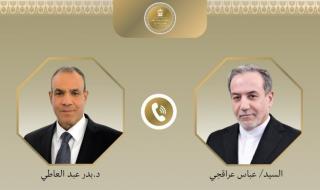 وزير الخارجية يبحث مع نظيره الإيراني مستجدات الأوضاع في المنطقة وجهود التهدئة